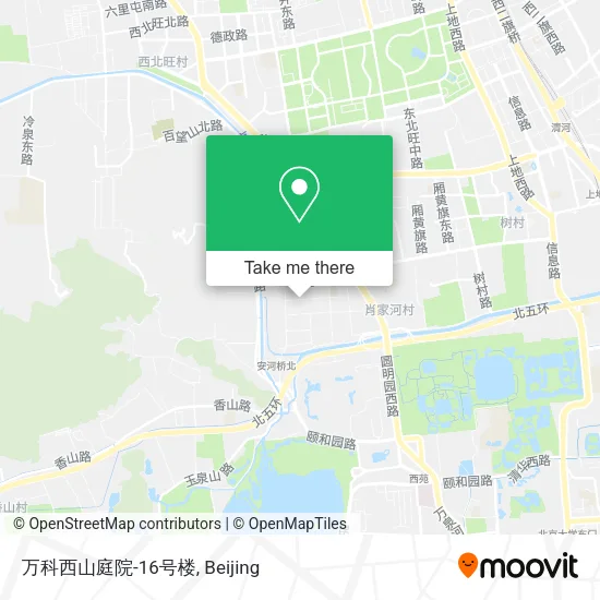 万科西山庭院-16号楼 map