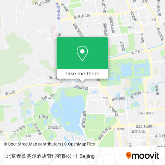 北京泰慕赛尔酒店管理有限公司 map