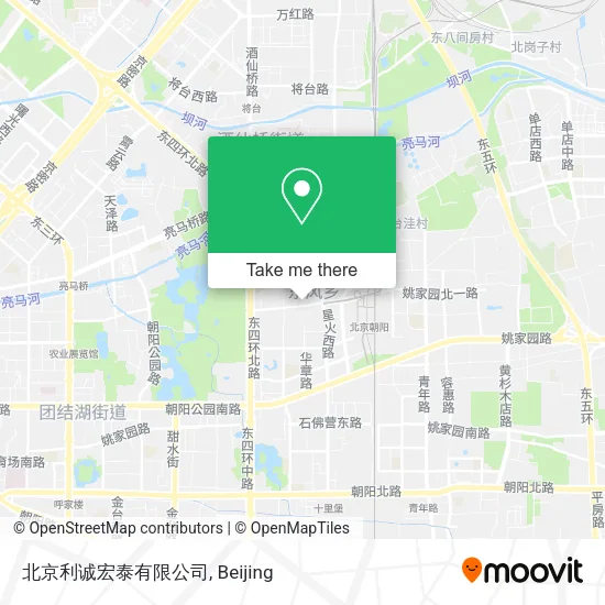 北京利诚宏泰有限公司 map
