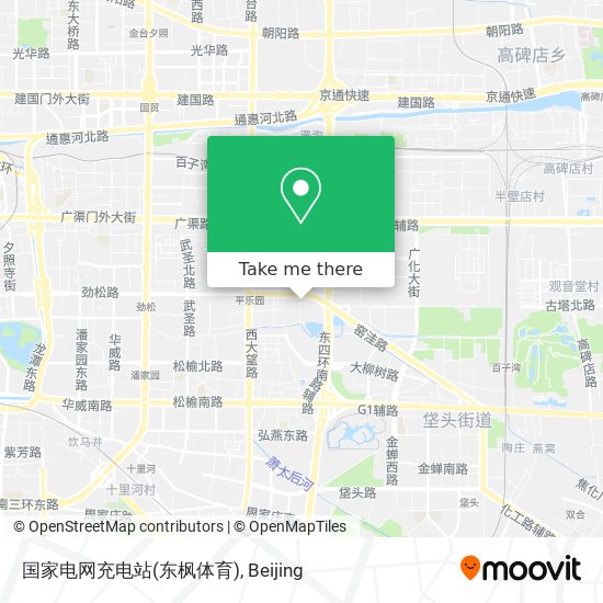 国家电网充电站(东枫体育) map