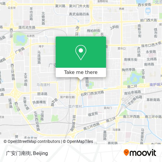 广安门南街 map