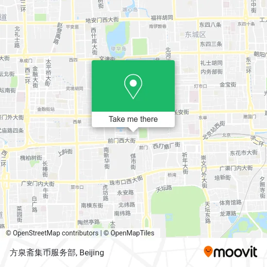方泉斋集币服务部 map