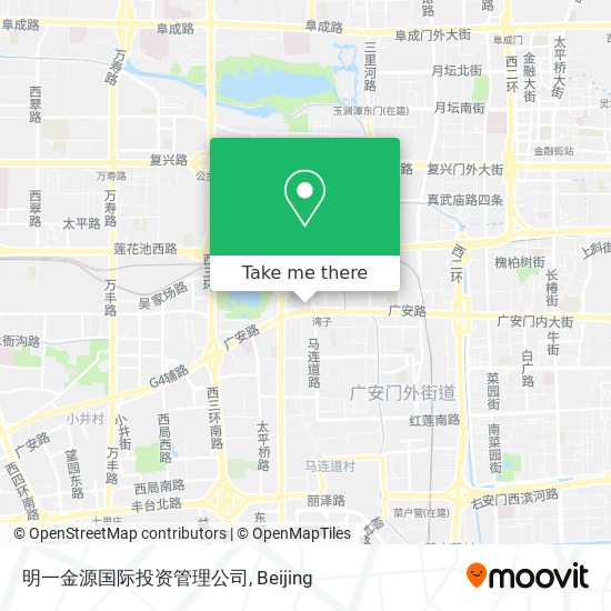 明一金源国际投资管理公司 map