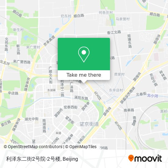 利泽东二街2号院-2号楼 map