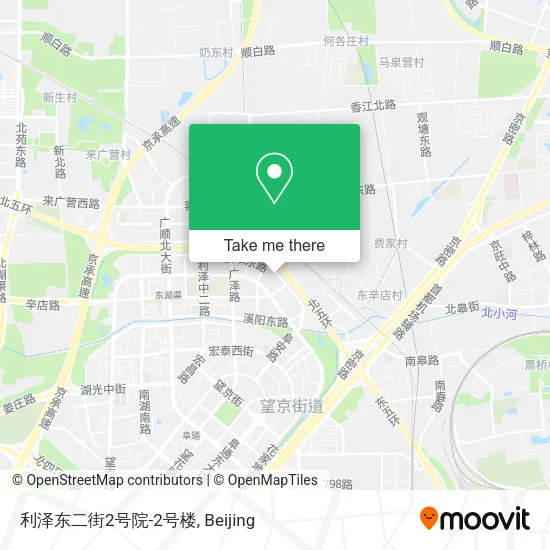 利泽东二街2号院-2号楼 map