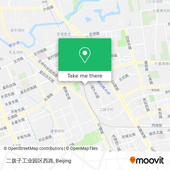 二拨子工业园区西路 map