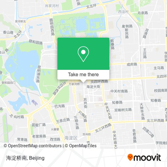 海淀桥南 map
