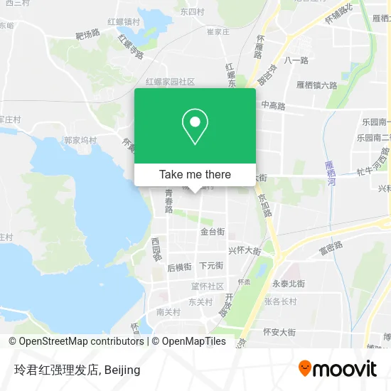 玲君红强理发店 map