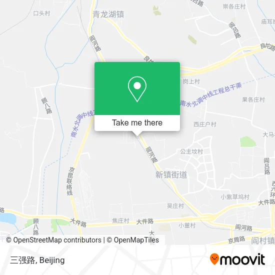 三强路 map