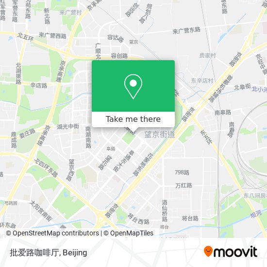 批爱路咖啡厅 map