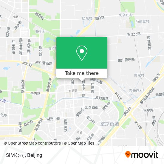 SIM公司 map