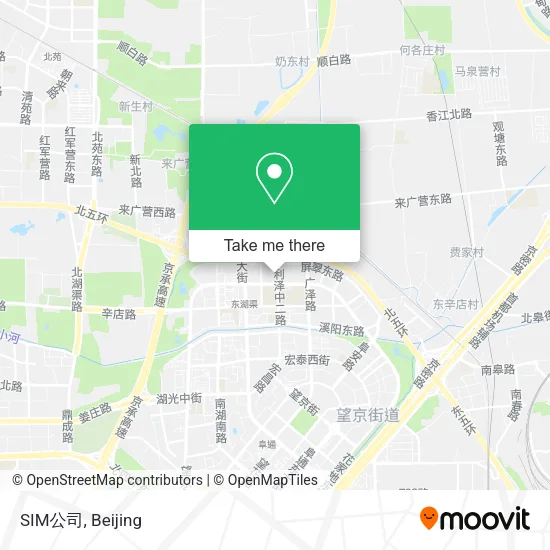 SIM公司 map