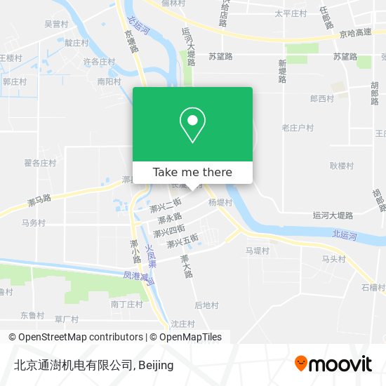 北京通澍机电有限公司 map