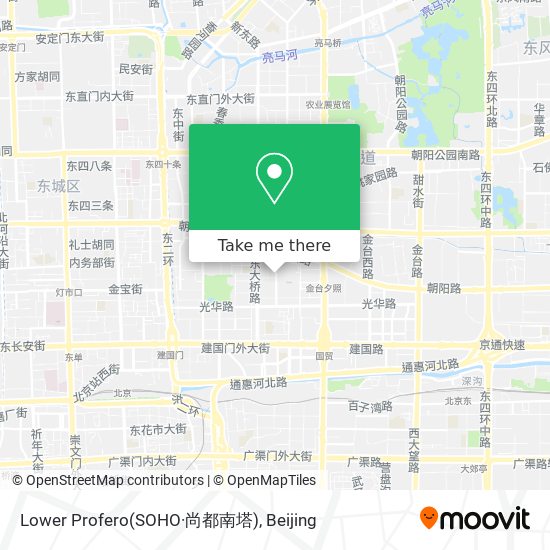 Lower Profero(SOHO·尚都南塔) map