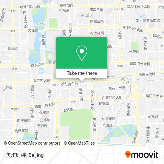 美琪时装 map