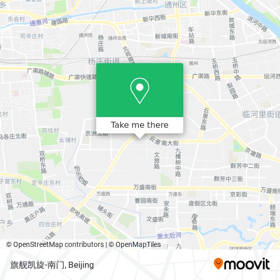 旗舰凯旋-南门 map