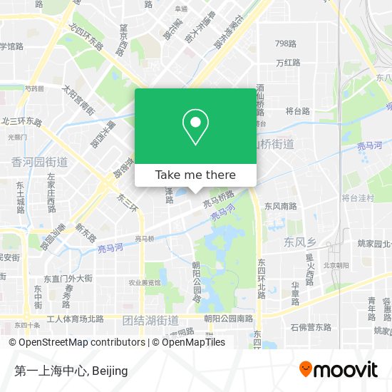 第一上海中心 map