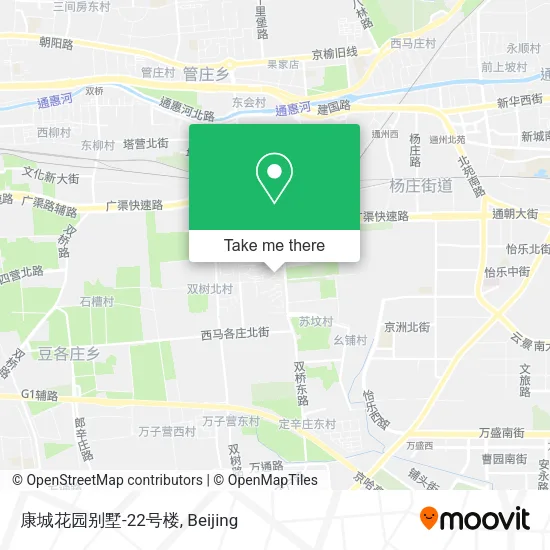 康城花园别墅-22号楼 map