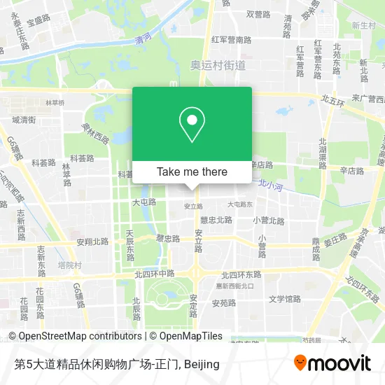第5大道精品休闲购物广场-正门 map