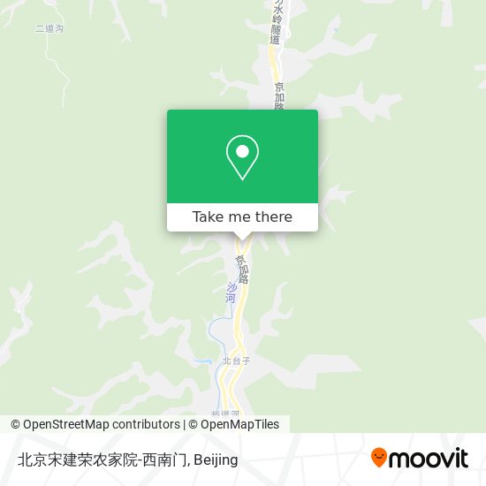 北京宋建荣农家院-西南门 map
