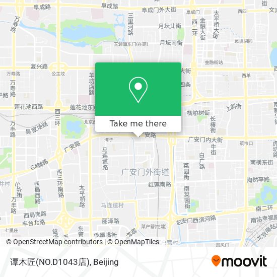 谭木匠(NO.D1043店) map