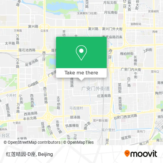 红莲晴园-D座 map