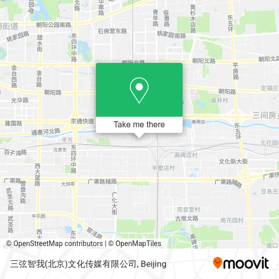 三弦智我(北京)文化传媒有限公司 map