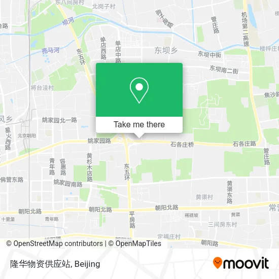 隆华物资供应站 map