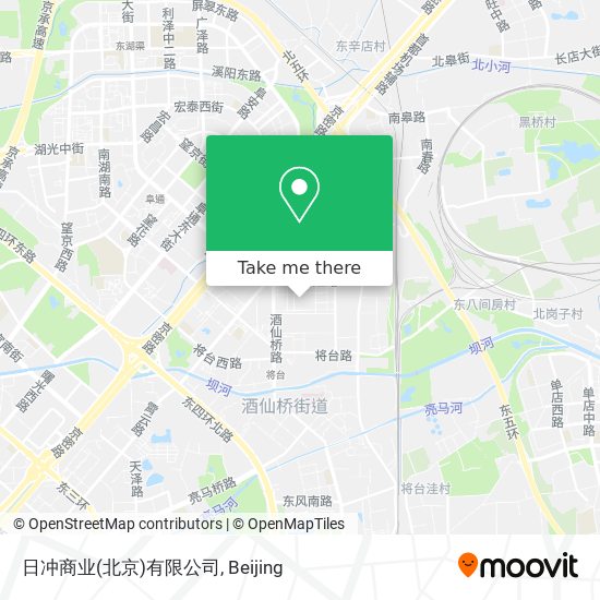 日冲商业(北京)有限公司 map