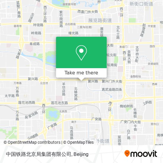 中国铁路北京局集团有限公司 map