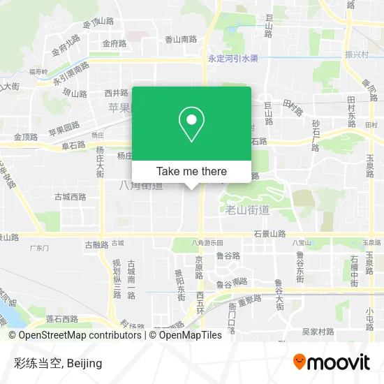 彩练当空 map