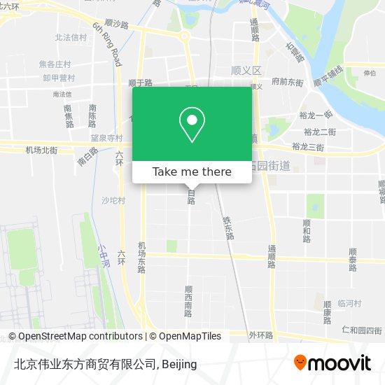 北京伟业东方商贸有限公司 map