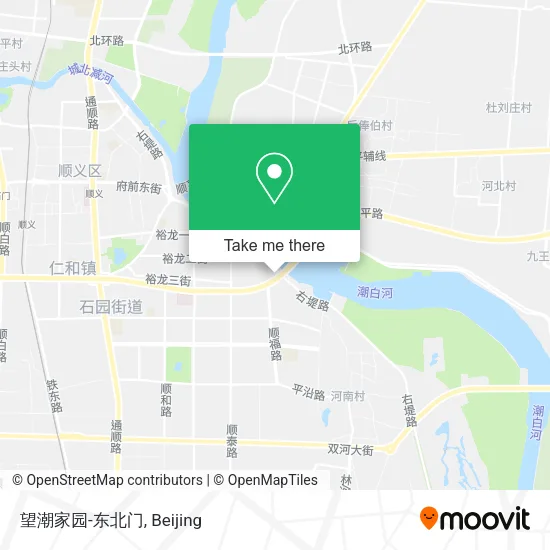 望潮家园-东北门 map