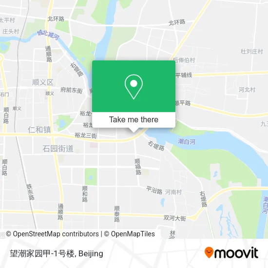 望潮家园甲-1号楼 map