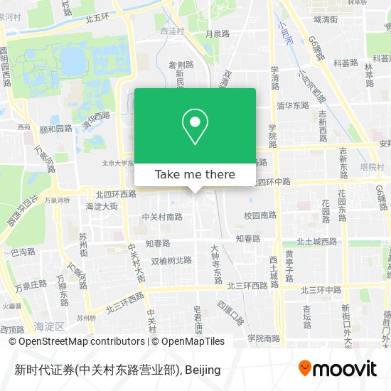 新时代证券(中关村东路营业部) map