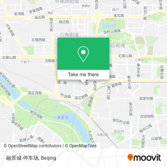 融景城-停车场 map