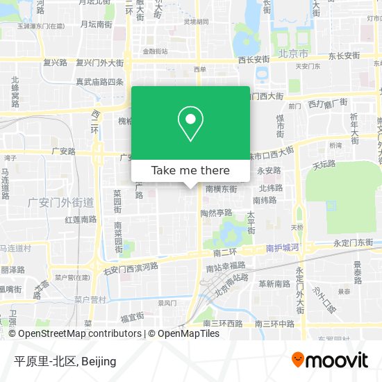平原里-北区 map