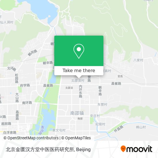 北京金匮汉方堂中医医药研究所 map