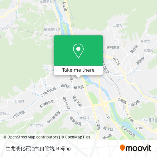 兰龙液化石油气自管站 map