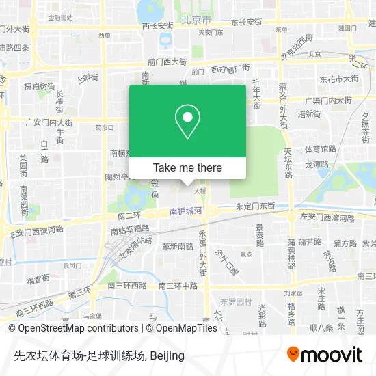 先农坛体育场-足球训练场 map