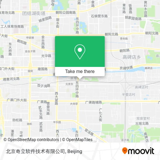 北京奇立软件技术有限公司 map