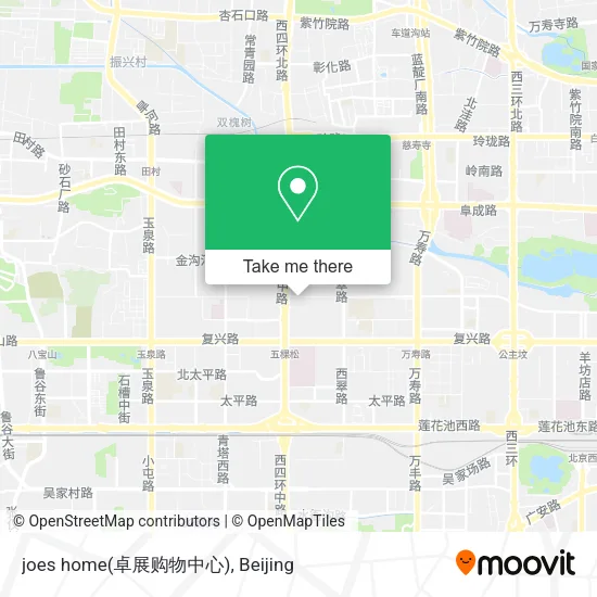 joes home(卓展购物中心) map