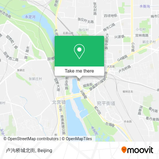 卢沟桥城北街 map