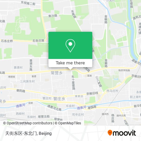 天街东区-东北门 map