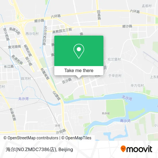 海尔(NO.ZMDC7386店) map