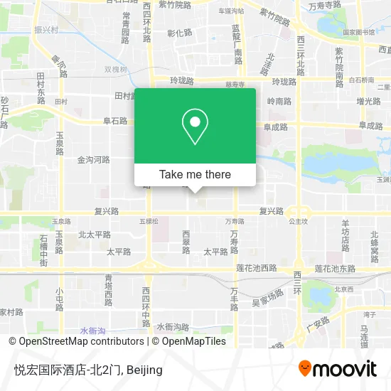 悦宏国际酒店-北2门 map