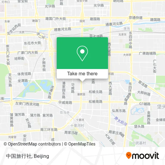 中国旅行社 map
