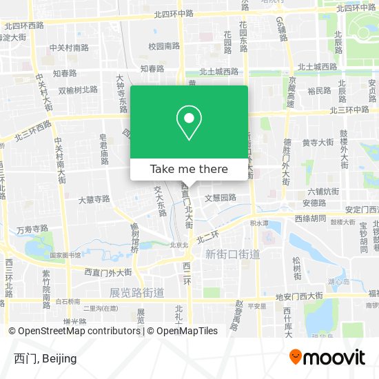 西门 map