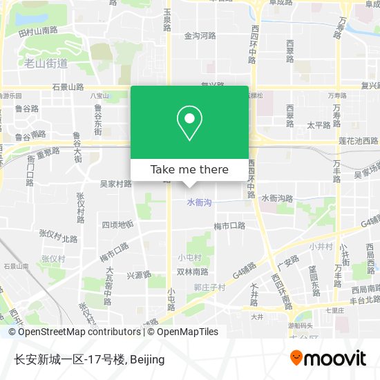 长安新城一区-17号楼 map
