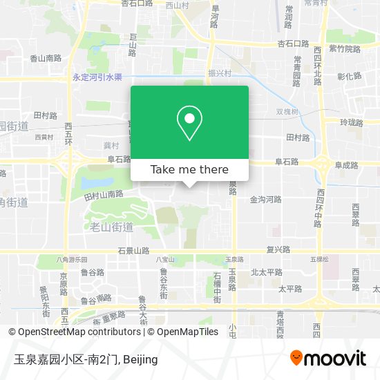 玉泉嘉园小区-南2门 map